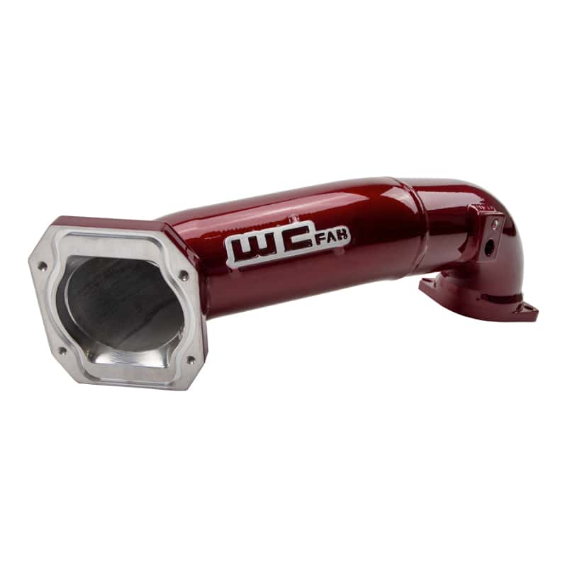 Wehrli — Wehrli 11-16 Duramax LML Passenger 3in. Upper Crossover Intercooler Pipe - Bengal Red
Crossover 11-16 BR - view 5