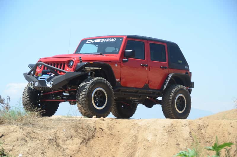 DV8 Offroad — DV8 Offroad 07-18 Jeep Wrangler JK 2 Piece Fast Back Hard Top 4 Door - Black (DS Only) - view 14