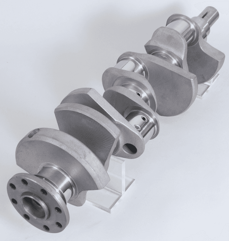 Eagle — Eagle Chrysler BB 8 Bolt Rear Flange 4.375in Stroke 2.200in Rod Journal Forged 4340 Steel Crankshaft
4340 Crank - view 3