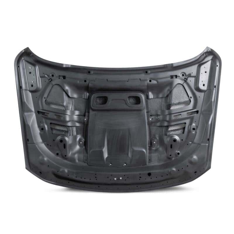 Anderson Composites — Anderson Composites 2021 Dodge RAM TRX Carbon Fiber Hood - OE Style - view 7
