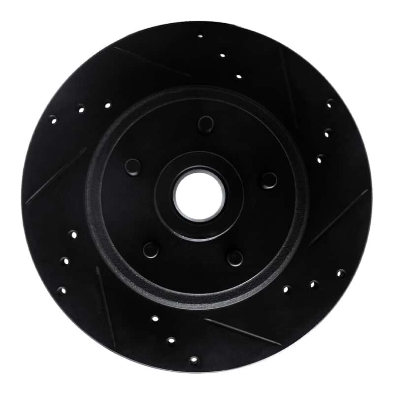 R1 Concepts — R1 70-72 Ford Country Squire Front Right Drilled & Slotted Black Brake Rotor
R1 Brake Rotor Drill - view 1