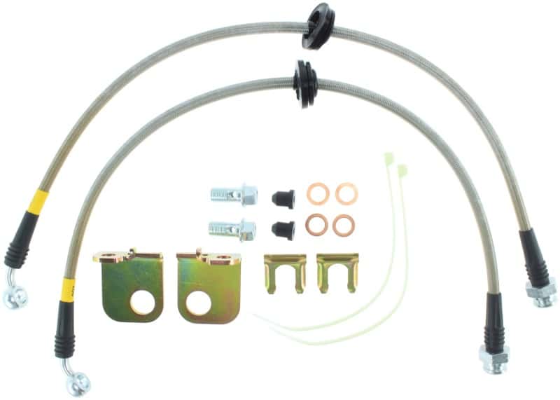 Stoptech — StopTech 04-06 Pontiac GTO Stainless Steel Front Brake Line Kit
SS Brake Lines - view 5
