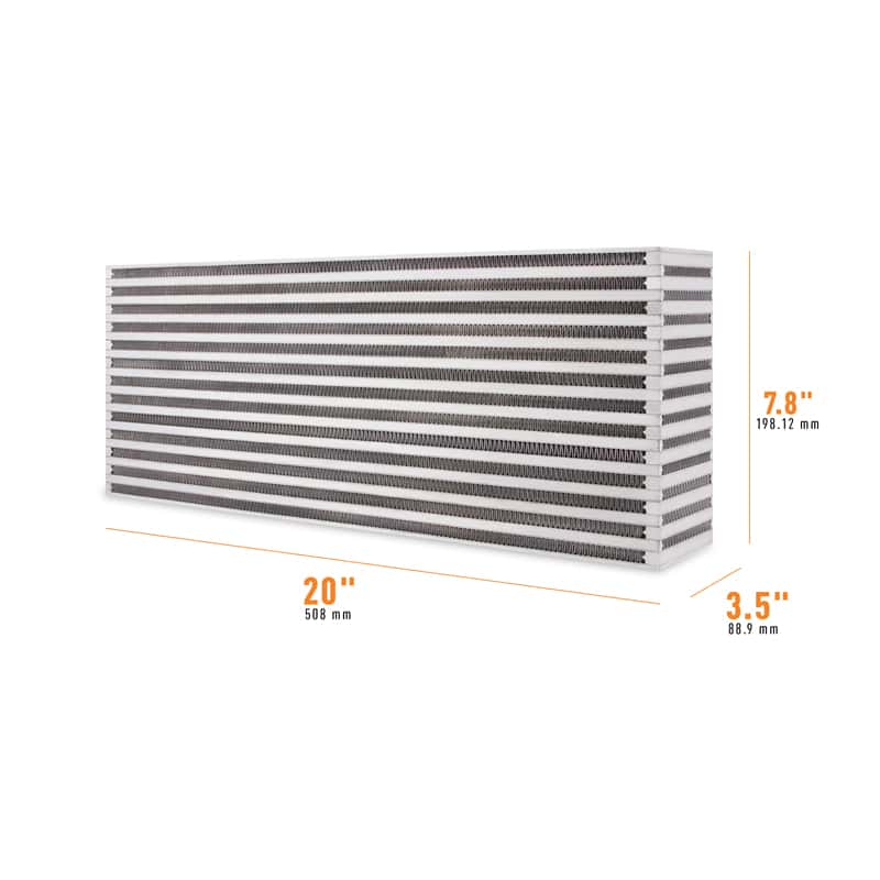 Mishimoto — Mishimoto Universal Air-to-Air Intercooler Core - 20in / 7.8in / 3.5in - view 1