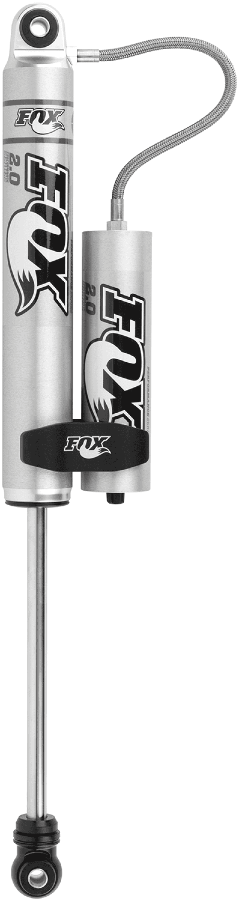 FOX — Fox 2.0 Performance Series 10.1in. Smooth Body R/R Shock Aluminum / Std Travel / Eyelet Ends - Black
2.0 Shock - view 1