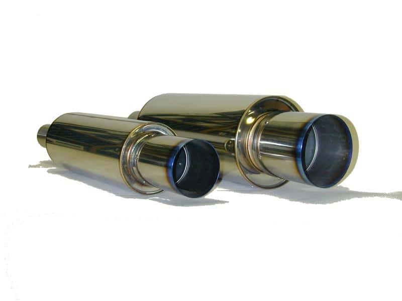 HKS — HKS Universal Stainless Hi Power 170mm Titanium Muffler - view 4