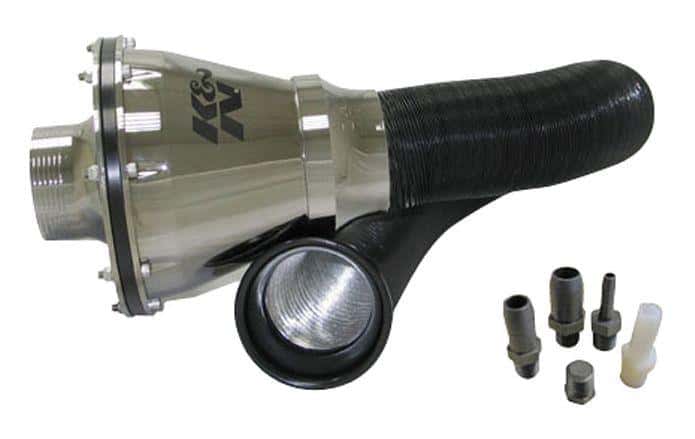 K&N Engineering — K&N Universal Apollo Black Cold Air Intake - 70mm OD FLG PP
Universal Air Intake - view 4