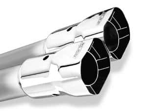 Borla — Borla Universal Polished Tip Single Round Angle-Cut (inlet 3in. Outlet 3 1/2in) *NO Returns*
ExhstTailPipeTip
Tip - Round - view 4