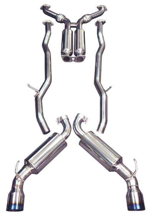 Injen — Injen 08-11 Lancer 4cyl  2.0L & 2.4L (All trim levels) 60mm Axle-Back Exhaust
Exhaust System Kit
Exhaust System - view 8