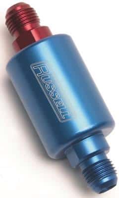 Russell — Russell Performance Black Anodized (3in Length 1-1/4in dia. -6 male inlet/outlet) - view 3