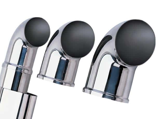 Borla — Borla Universal Polished Tip Single Round Turndown/Turnout (inlet 3in. Outlet 3in) *NO Returns*
Tip - Turn Down/Out
ExhstTailPipeTip - view 4