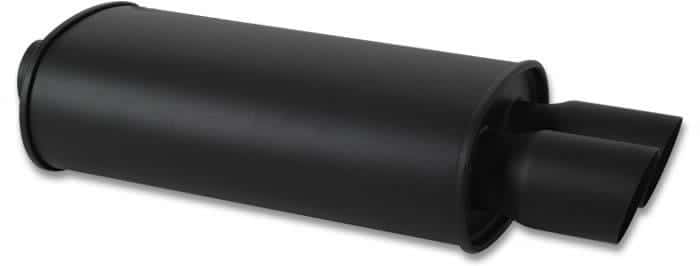 Vibrant — Vibrant StreetPower FLAT BLACK Oval Muffler with Single 3in Outlet - 2.5in inlet I.D.
2.5"IDx3"FlatBckMuff
2.5"FlatBlkMuff3"OD
Muffler - view 5