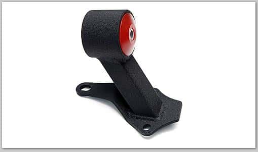 Innovative Mounts — Innovative 90-93 Acura Integra Conversion Passenger/Transmission Black Steel Mount (For Kit 49354) - view 1
