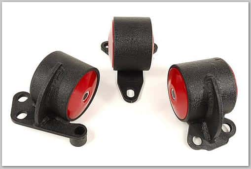 Innovative Mounts — Innovative 92-95 Civic B/D Series Black Steel Mounts 60A Bushings (2 Bolt) - view 1