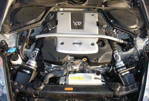Injen — Injen 07-08 350Z 3.5L V6  Air Fusion and Air Horns Polished Short Ram Intake
Short Ram Intake
Air Intake Kit - view 3