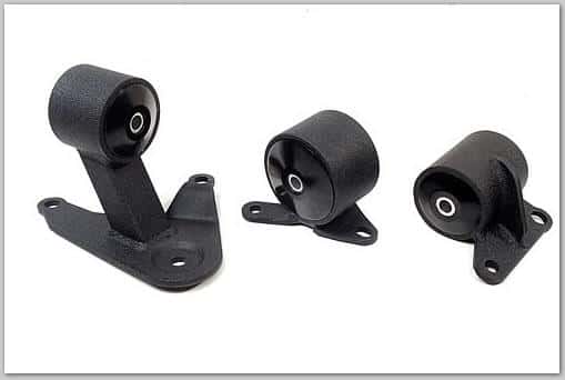 Innovative Mounts — Innovative 92-96 Prelude F-Series/H-Series Black Steel Mounts 75A Bushings - view 1