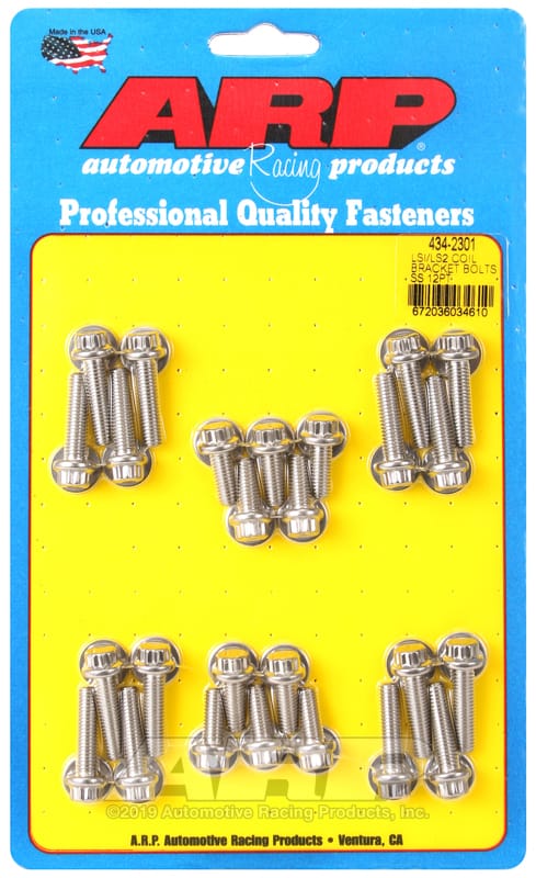 ARP — ARP LS1 LS2 SS 12pt Coil Bracket Bolt Kit
