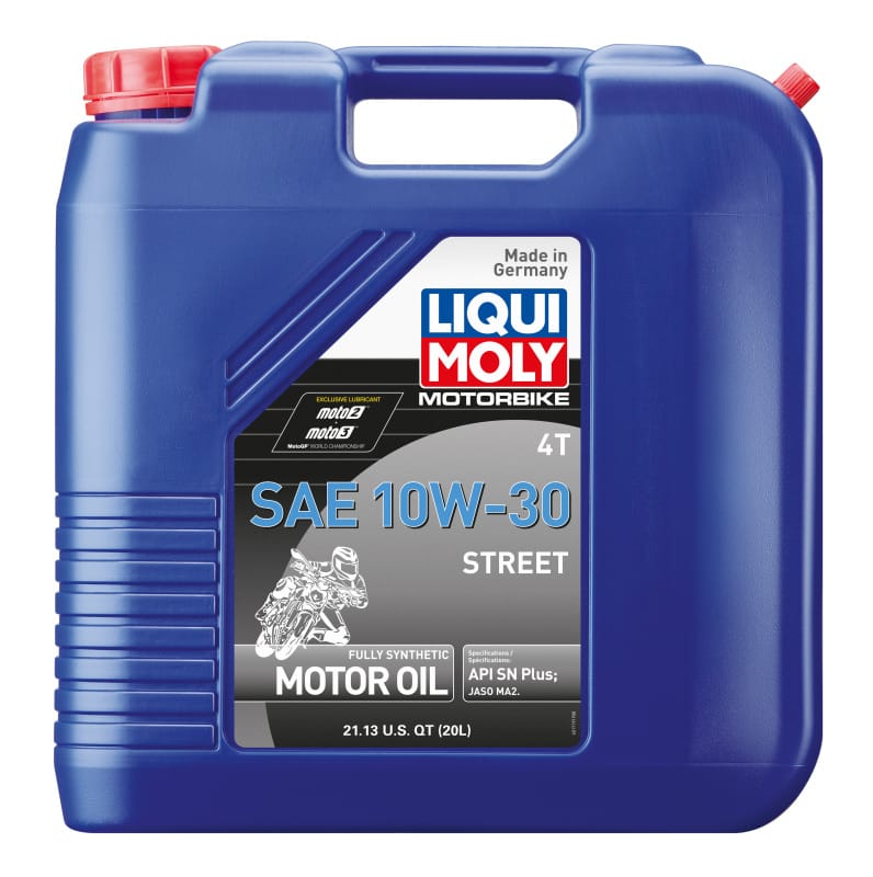 LIQUI MOLY — LIQUI MOLY 20L Motorbike 4T SAE 10W30 Street