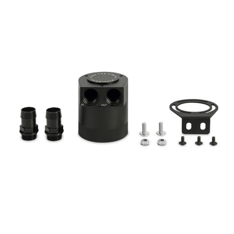 Mishimoto — Baffled Oil Catch Can Kit, Universal High-Flow