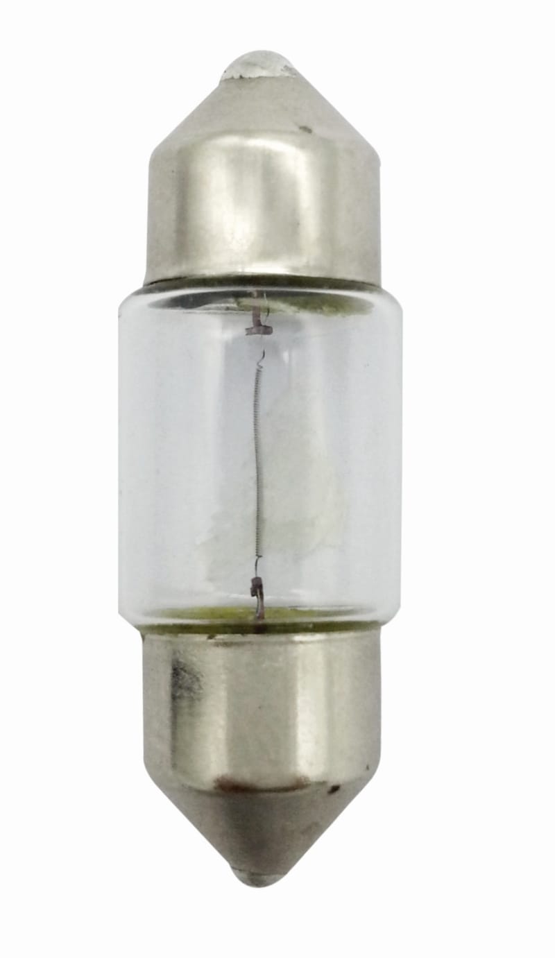 Hella — Hella Bulb 3175 12V 10W Sv858 T325 10X31(2)
DE3175TB Incan Bulb