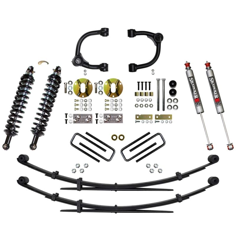Skyjacker — 3 In. Coilover Lift System With Rear M9500 Monotube Shocks.