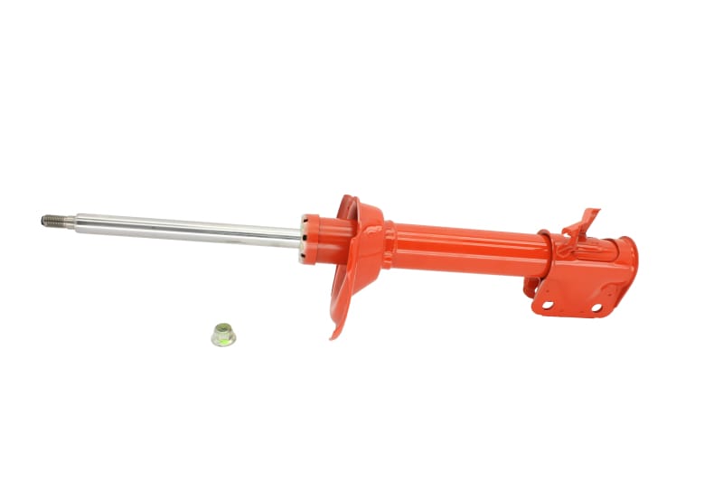 KYB — KYB AGX manually-adjustable shocks and struts allow you to design your own ride control performance without special tools, quickly and as often as you want. Enthusiasts can increase individual corner damping rates up to 125% more than the vehicles OEM design.  For ease of access, depending on vehicle application, the KYB AGX either has an eight position knob or a four position screwdriver slot. However, both offer the same overall capability. One simple adjustment increases both rebound and comp
Damping Rate Adjustable Strut