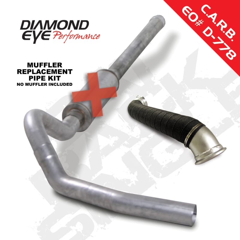 Diamond Eye Performance — 2006-2007 CHEVY 6.6L LBZ DURAMAX 2500/3500 (ALL CAB AND BED LENGHTS)-4in. ALUMIN