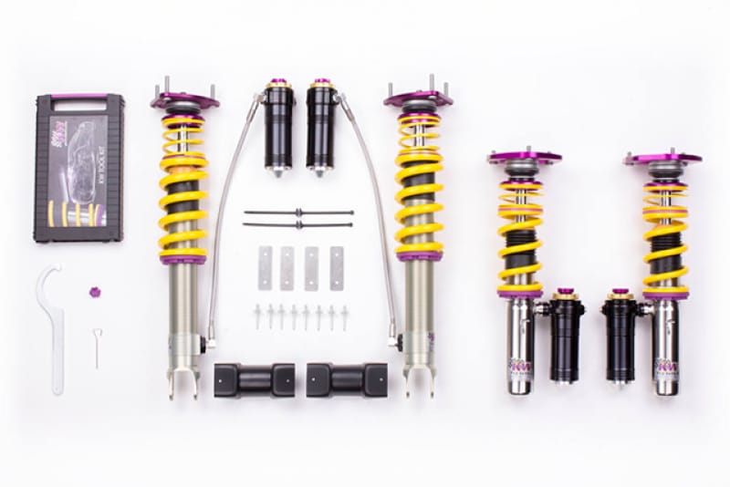 KW — Adjustable Coilovers, Aluminum Top Mounts, Rebound and Low & High Compression
KW V4 CLUBSPORT KIT - 39771250