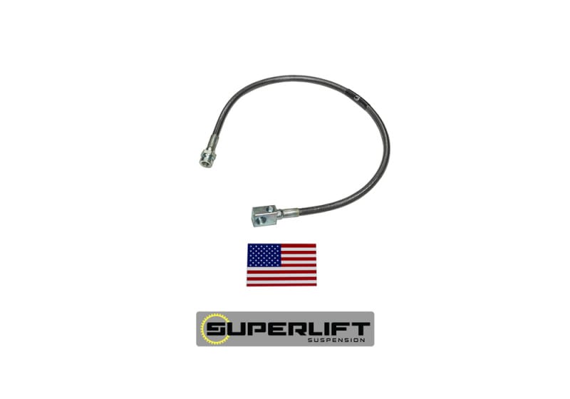 Superlift — Bulletproof Brake Hose - Rear - 78-79 Bronco w/ 4-9" Lift
Bulletproof Brake Hose-Rear-78-79 Bronco w/4-9in. Lift