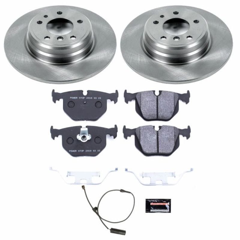 PowerStop — Track Day High-Performance Brake Pad and Rotor Kit