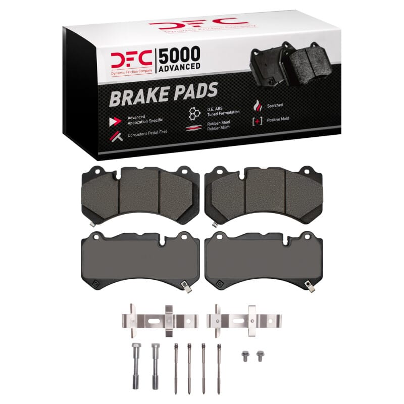 DFC — DFC 5000 Advanced Brake Pads - Low Metallic and Hardware Kit