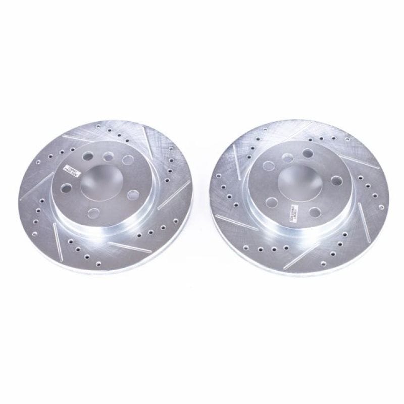 PowerStop — PowerStop Evolution Performance Drilled, Slotted & Plated Brake Rotor Pair
