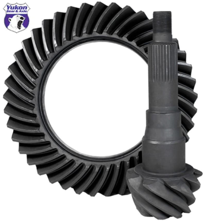 Yukon Gear & Axle — High performance Yukon Ring & Pinion gear set for '11 & up Ford 9.75" in a 4.56 
High performance Yukon Ring/Pinion gear set for 11/up Ford 9.75in. in a 4.56