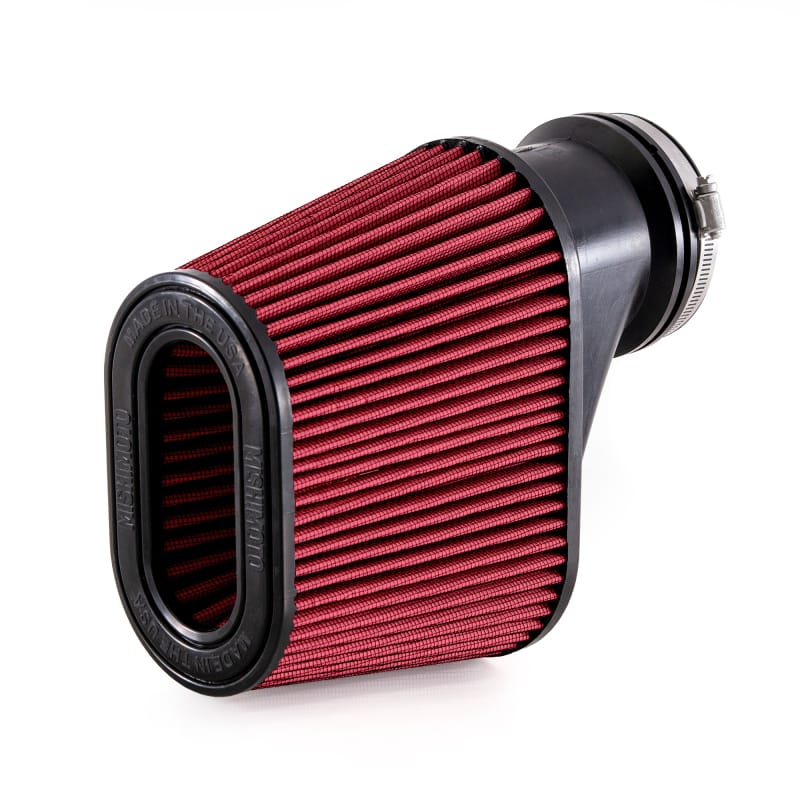 Mishimoto — Performance Air Filter, 3.86in Inlet, 7.2 in Filter Length, Oiled, Powerstack