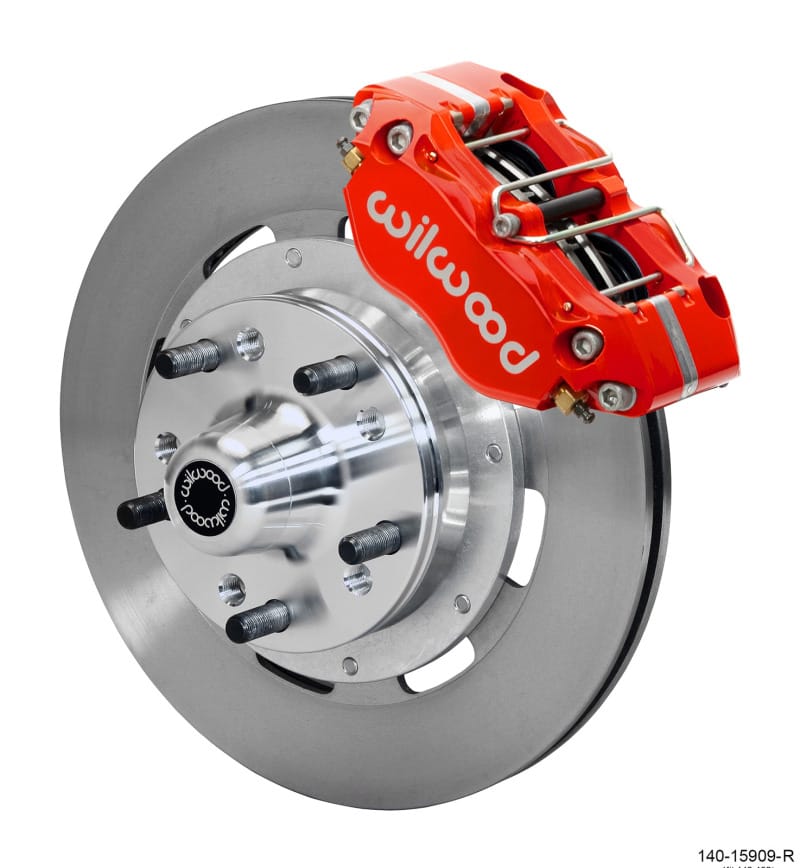 Wilwood — KIT,FRONT,NDPR,AFX PRO SPINDLE,11.75 ROTOR,RED
