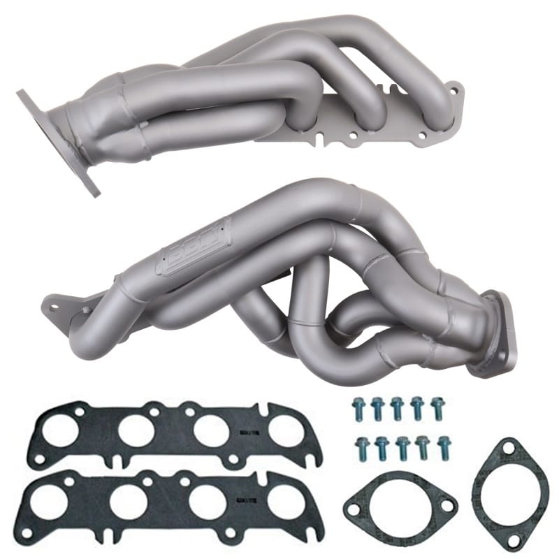 BBK — 2011-2014 MUSTANG GT 1-3/4 TUNED LENGTH EXHAUST HEADERS (TITANIUM CERAMIC)
Shorty Tuned Length Exhaust Header Kit