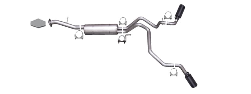Gibson — Gibson 00-06 Chevrolet Tahoe LS 4.8L 2.25in Cat-Back Dual Extreme Exhaust - Black Elite
Exhaust System Kit