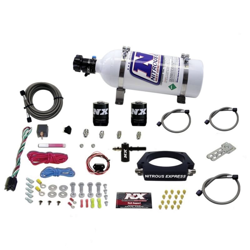 Nitrous Express — LT1 NITROUS PLATE SYSTEM (50-300HP) W/ 5LB BOTTLE
Nitrous Oxide Injection System Kit