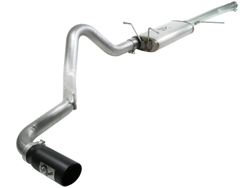 aFe — MACH Force-Xp 3 IN 409 Stainless Steel Cat-Back Exhaust System w/Black Tip
MACHForce XP Cat-Back SS-409 Exhaust System
