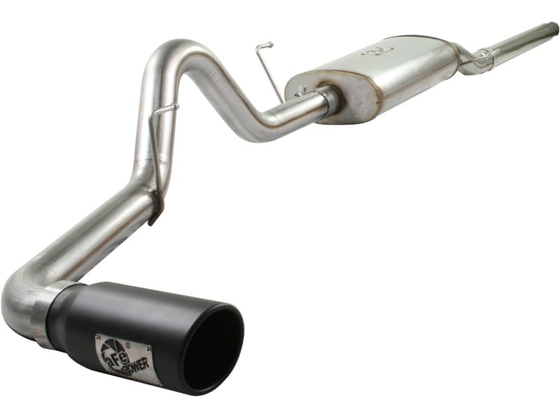 aFe — MACH Force-Xp 3 IN 409 Stainless Steel Cat-Back Exhaust System w/Black Tip
MACHForce XP Cat-Back SS-409 Exhaust System