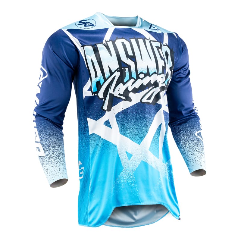 Answer — Answer 26 LE Elite Chaos Artifacts Jersey 50 Years Dark Blue/Blue/White - XS