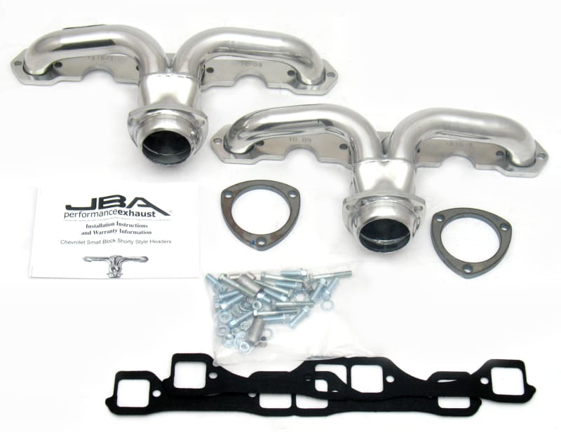 JBA — 57-74 Vette Tight Tuck 265-400 Silver Ctd