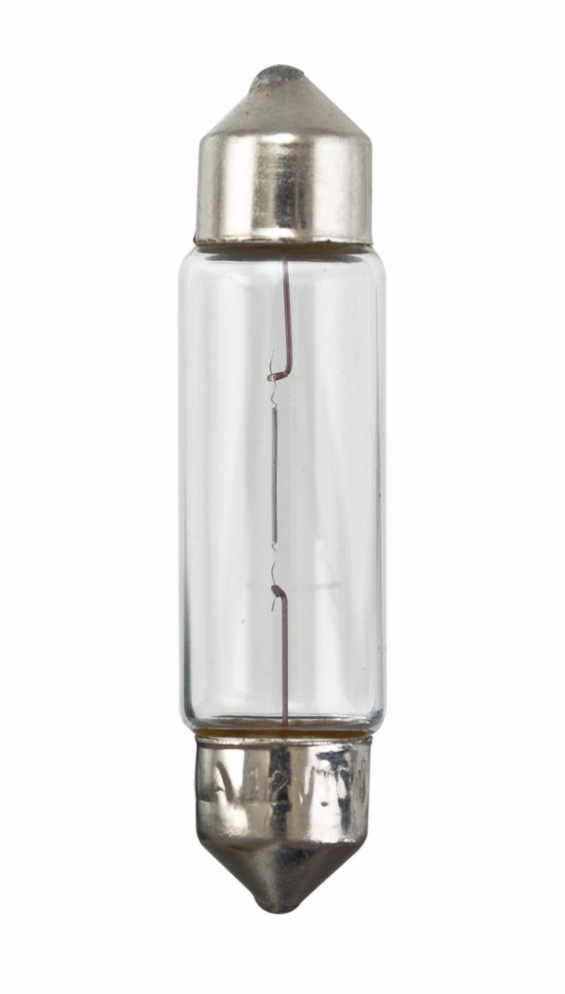 Hella — Hella Bulb 6411 12V 10W Sv858 T325 10X41(2)
6411TB Incan Bulb