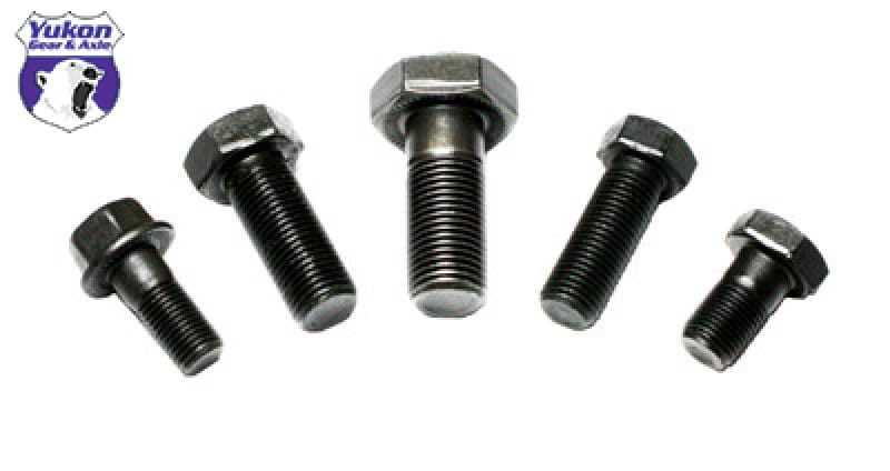 Yukon Gear & Axle — Replacement ring gear bolt for Model 35, Dana 25, 27, 30 & 44. 3/8" x 24. 
Replacement ring gear bolt for Model 35; Dana 25; 27; 30/44. 3/8in. x 24.