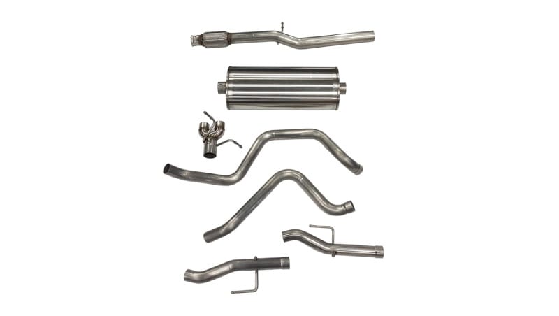 CORSA Performance — 3.0in. Cat-Back Dual Rear Exit without Tips