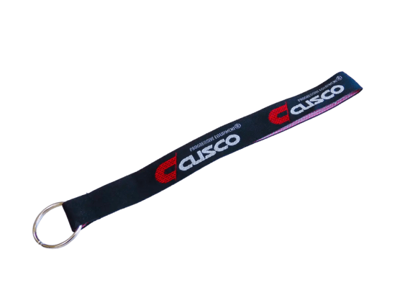 Cusco — Cusco Keychain with Ring - Black Strap with Cusco Logo