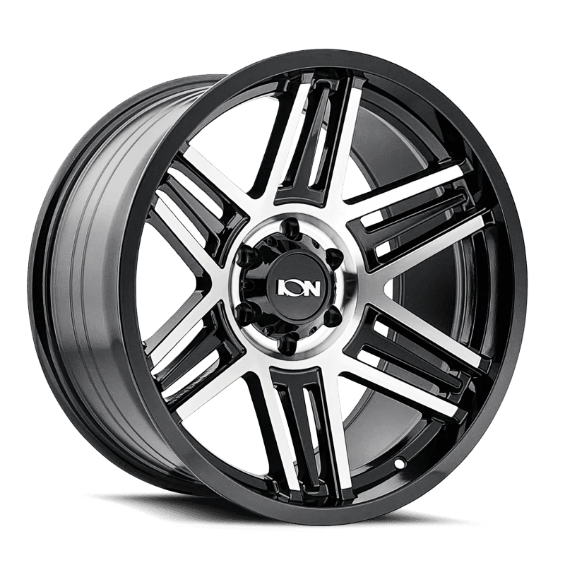 ION Wheels — ION Type 147 17x9 / 6x135 BP / 0mm Offset / 87mm Hub Black/Machined Wheel
