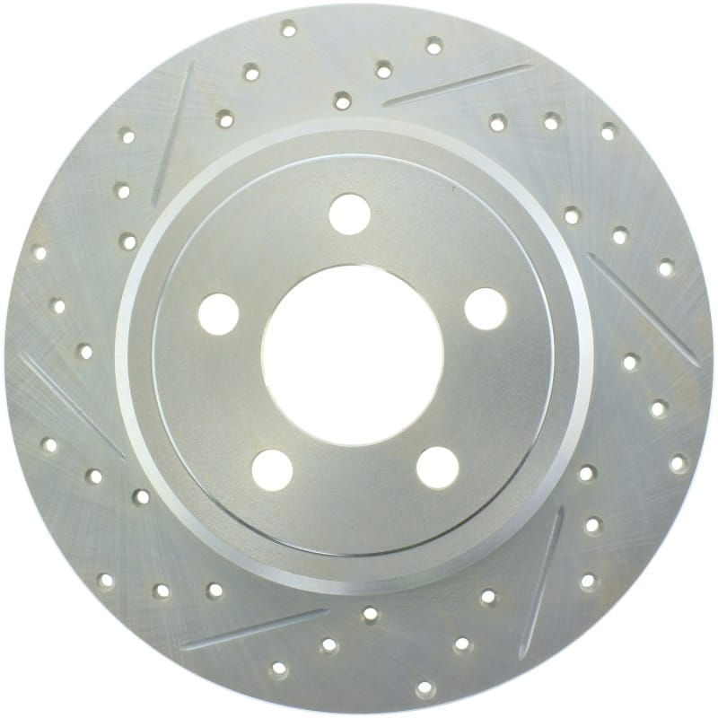 Stoptech — StopTech Select Sport Drilled and Slotted Brake Rotor; Rear Right
Select Sport Drilled/Slotted Rotor