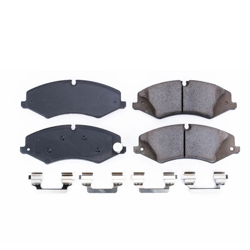 PowerStop — PowerStop - Z17 Low-Dust Ceramic Brake Pads with Hardware