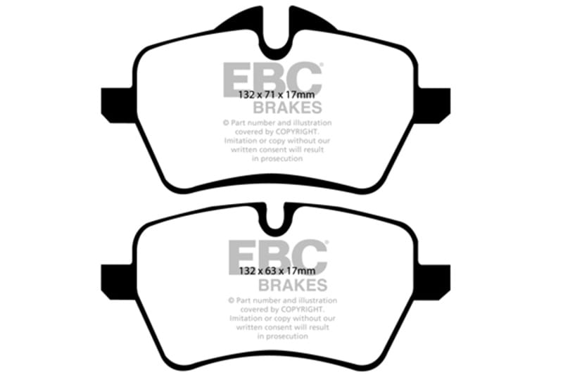 EBC — Redstuff Ceramic Low Dust Brake Pads