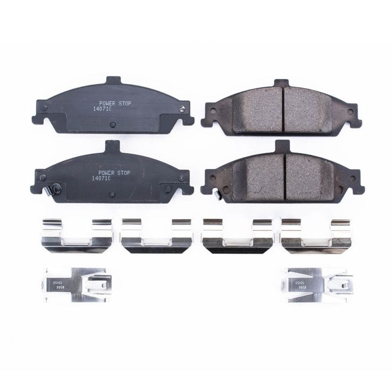PowerStop — PowerStop - Z17 Low-Dust Ceramic Brake Pads with Hardware